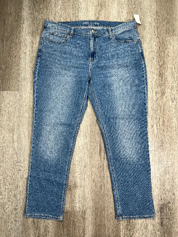 Blue Denim Jeans Boyfriend Old Navy, Size 16