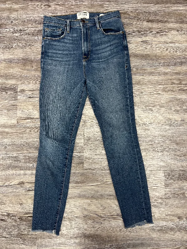 Blue Denim Jeans Designer Frame, Size 2