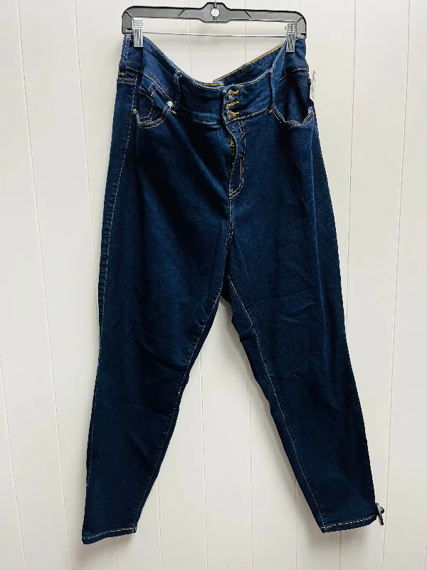 Blue Denim Jeans Jeggings Torrid, Size 24