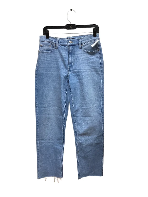 Blue Denim Jeans Straight Calvin Klein, Size 4