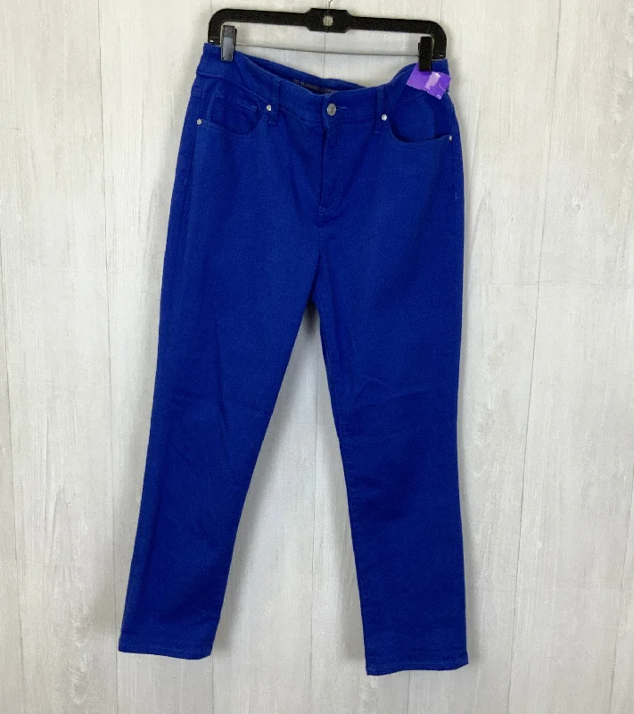 Blue Jeans Cropped Chicos, Size 8