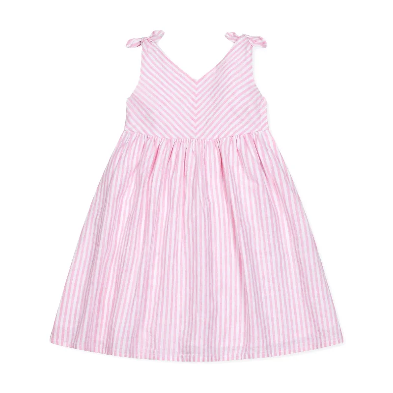 Bow Shoulder Swing Dress - Baby