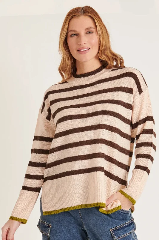 Ellis & Dewey Mock Neck Jumper