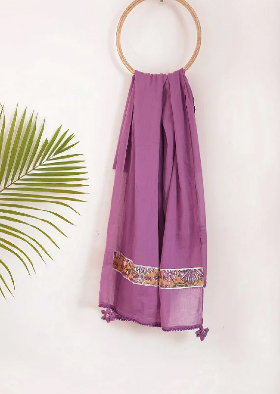 Grape Wine Printed Dupatta