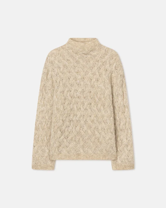 Nifir - Alpaca Sweater - Creme