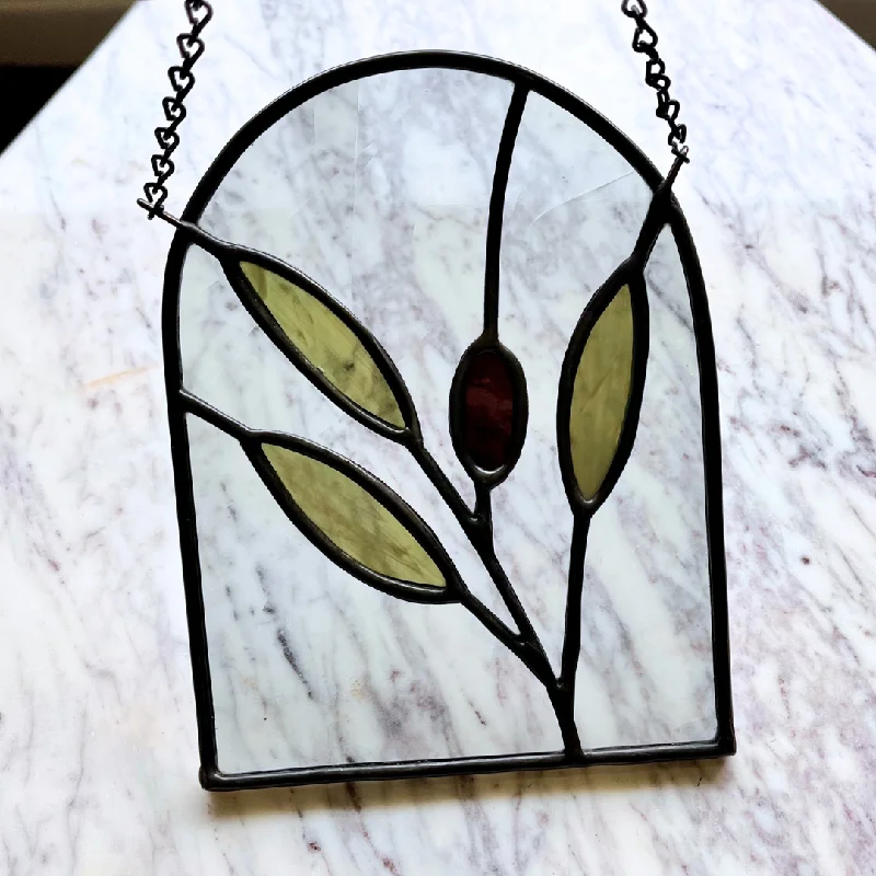 Olive Branch Stained Glass