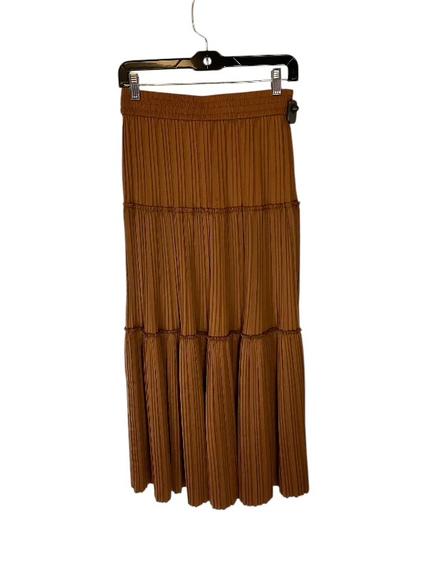 Skirt Maxi By House Of Harlow In Bronze, Size: S