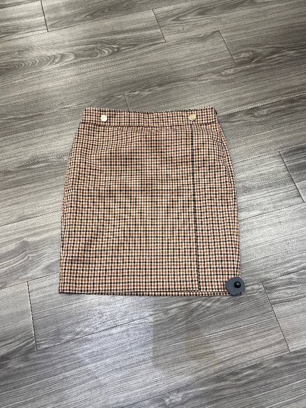 Skirt Midi By Another Thyme In Brown, Size: 10