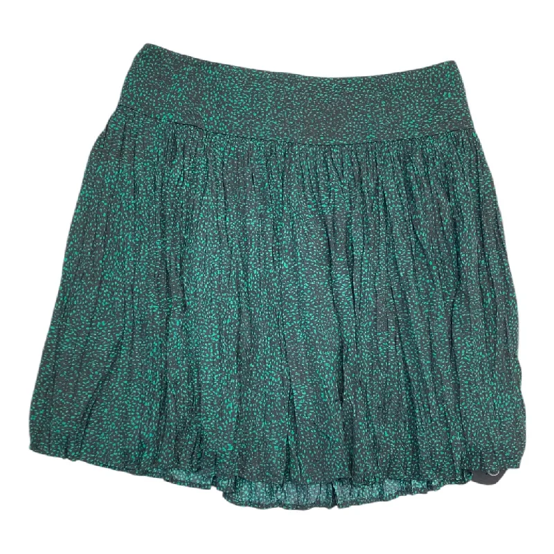 Skirt Mini & Short By Banana Republic In Green, Size: 8