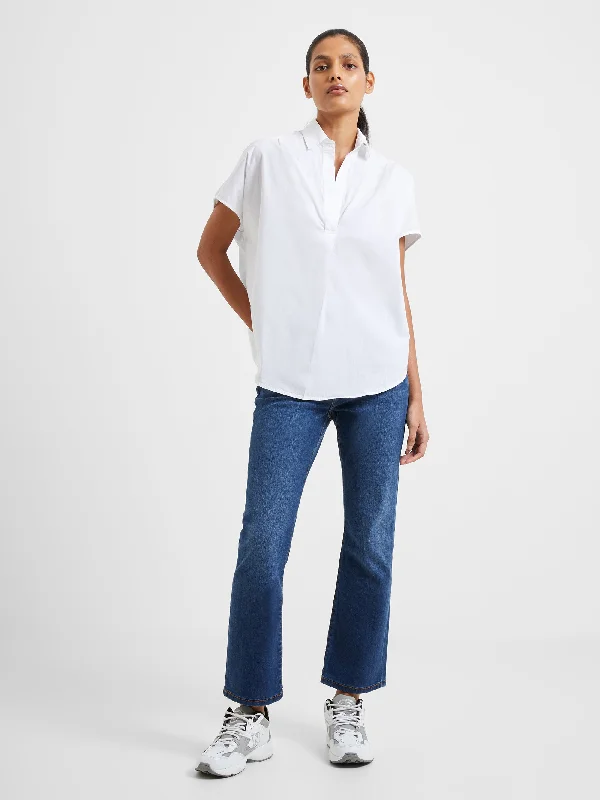 Rhodes Poplin Sleeveless Popover Shirt