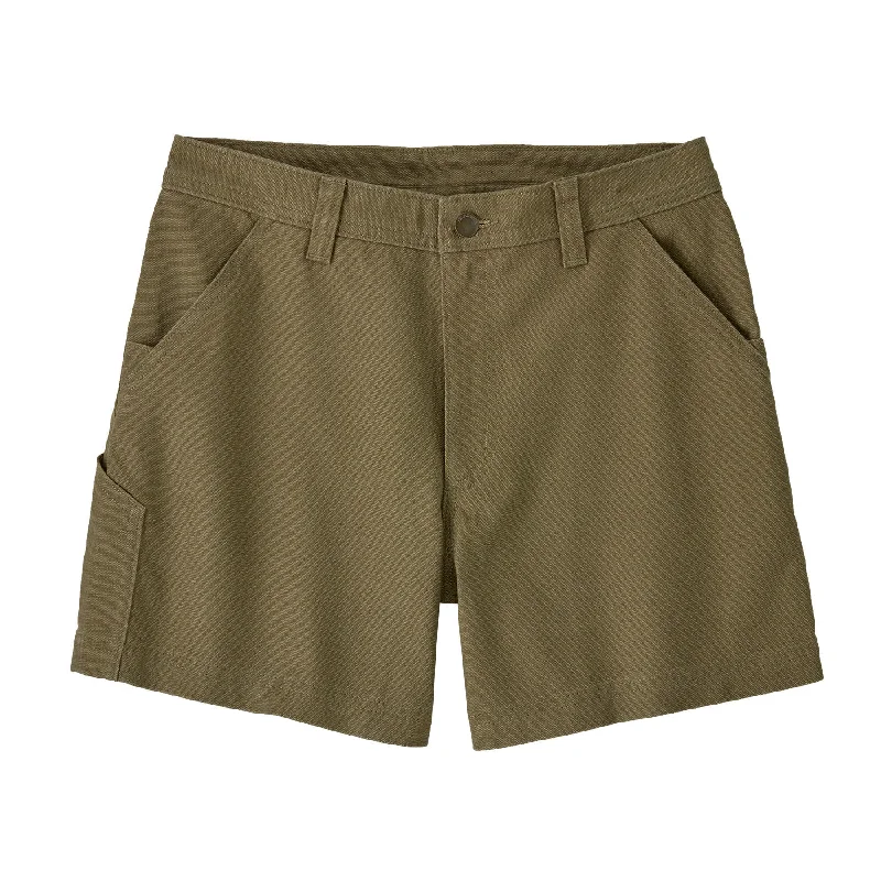 Women's All Seasons Hemp Canvas Shorts - 5"