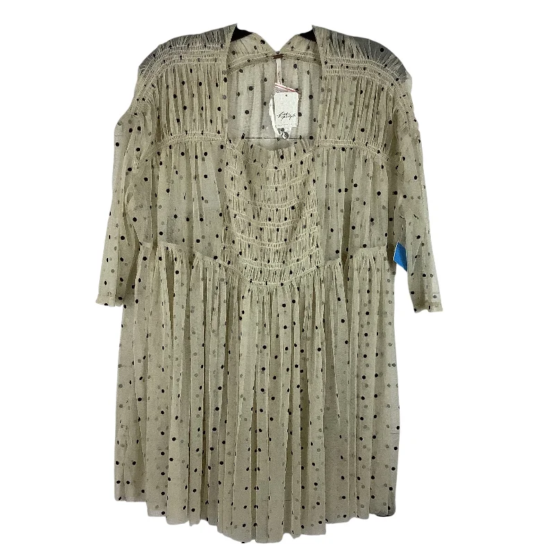 Dress Casual Short By Free People In Polkadot Pattern, Size: S