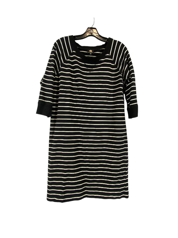 Dress Casual Short By Jones New York In Black & White, Size: M