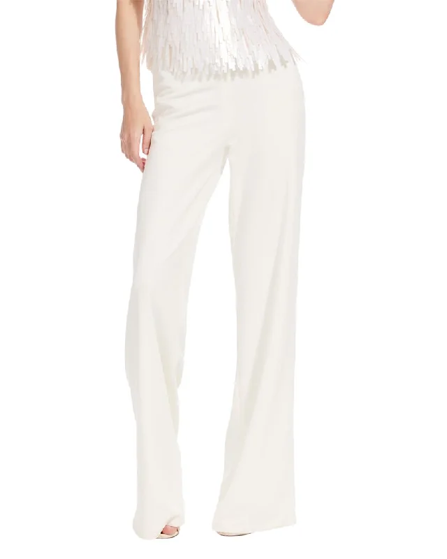 Emily Shalant Stretch Crepe Wide Leg Pant