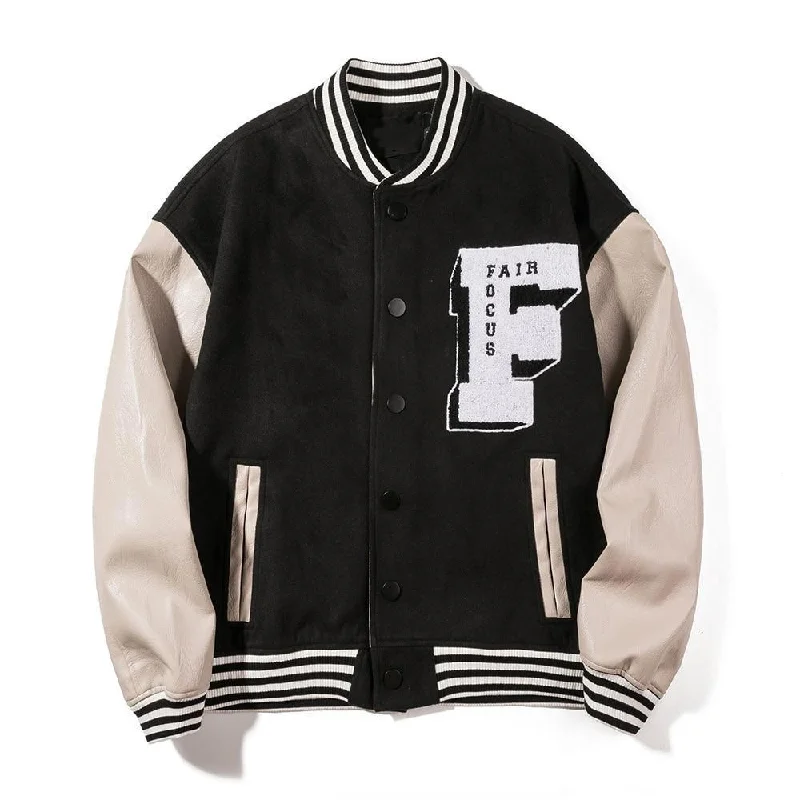 Fair Focus Baseball Jacket UNISEX