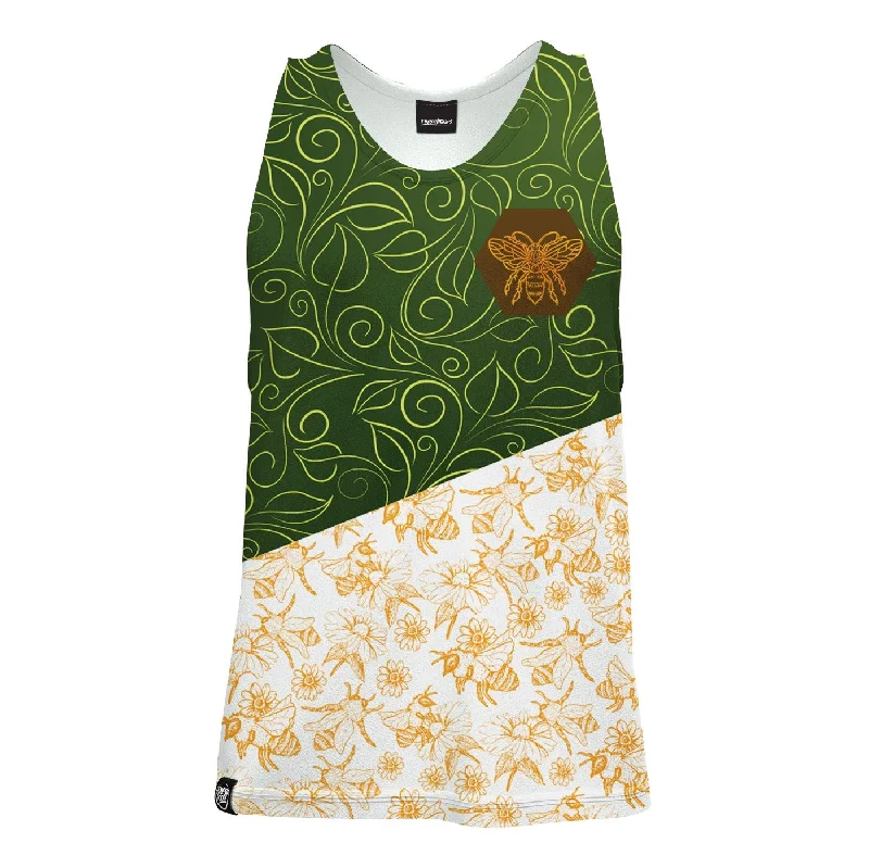 Floral Bee Tank Top