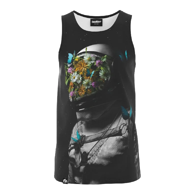 Flower Face Tank Top