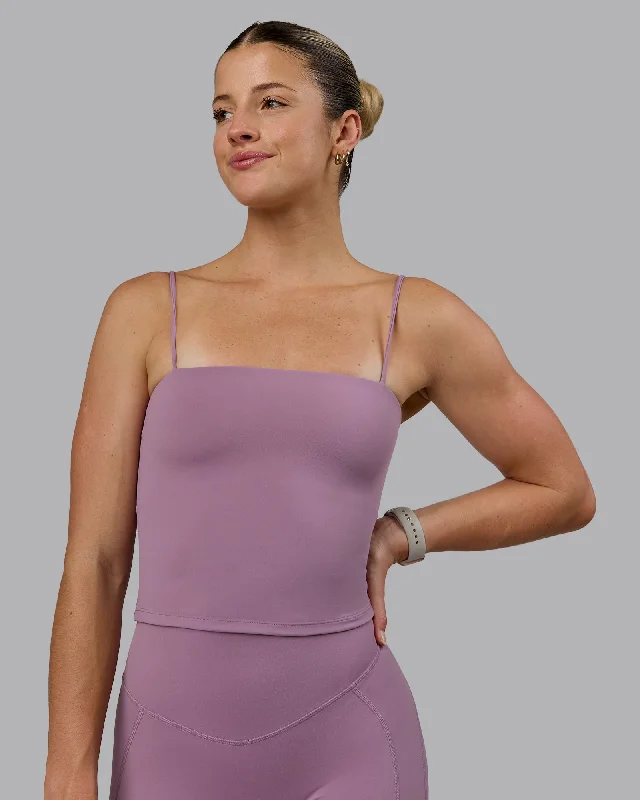 Revive Shelf Bra Tank - Grape